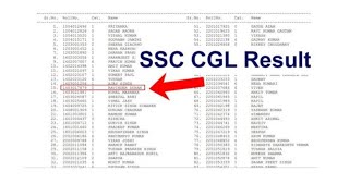 SSC CGL Tier 1 Result 2024  Cut Off Marks Merit List [upl. by Ytrebil928]