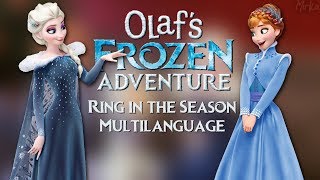 Olafs Frozen Adventure  Ring in the Season Multilanguage [upl. by Sotnas]