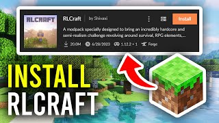 How To Download amp Install RLCraft In Minecraft  Full Guide [upl. by Mansur]