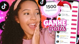 🥳GRÁTIS COMO GANHAR SEGUIDORES CURTIDAS E VIEWS NO TIKTOK EM 2023 [upl. by Lemert]