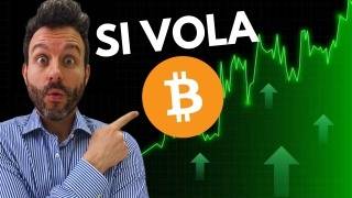 BITCOIN VERSO NUOVI MASSIMI Analisi e previsione del prezzo [upl. by Nythsa]