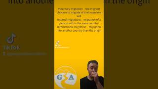 Migration types alevel igcse migrationprocess education [upl. by Chuu194]