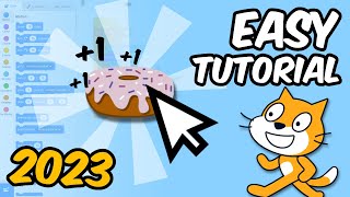 How to Make a CLICKER GAME in Scratch 2023 [upl. by Brelje730]