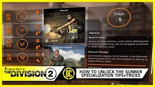 How to get the Gunner Specialization in The Division 2  Tips and Tricks [upl. by Attey]