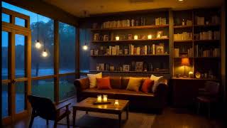 Ultimate Rain amp Thunder ASMR  Heavy Rain Sounds from Living Room  Cozy Sleep amp Study [upl. by Fogel574]