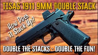 Tisas 1911 9mm DS Does it Stack Up First Impressions Range Test [upl. by Naltiac]