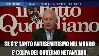 Raid Israele Travaglio Netanyahu Per molto meno Putin ha un mandato di cattura internazionale [upl. by Ailel]