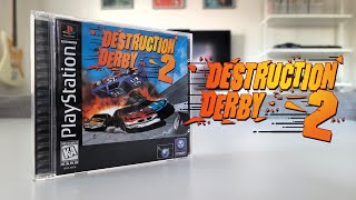 Destruction Derby 2  Playstation PS1 Review [upl. by Kcirdot110]