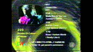 The Box Music Network  Music Menu 1999 [upl. by Mulderig]