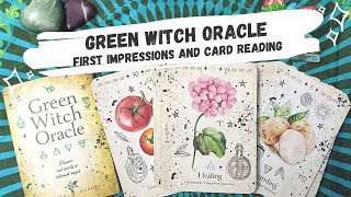 Green Witch Oracle  Cheralyn Darcey 🍓 Botanical Magick in a Gorgeous Deck 😍 Walkthrough and Reading [upl. by Curt752]