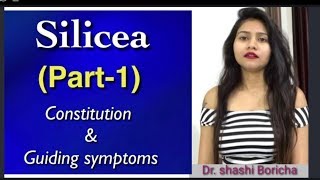 SILICEA  HOMEOPATHIC MEDICINE USES amp SYMPTOMS [upl. by Burrus670]