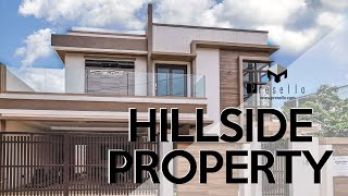 House Tour 77  Hillside Property  Refined Modern House and Lot for Sale in Quezon City [upl. by Lerej]