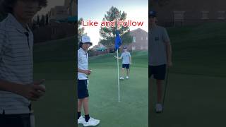 Playing a par 3 with a TWIST🤔shorts everybodysgolf puttshack song [upl. by Itsrik]