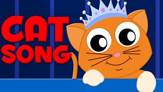 Cat Song  Original Nursery Rhymes For Kids And Children  Songs For Toddlers  Kids Tv Cartoons [upl. by Buffum349]