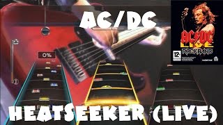 ACDC  Heatseeker Live  ACDC Live Rock Band Track Pack Expert Full Band [upl. by Isola493]