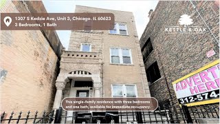 1307 S Kedzie Ave Unit 3 Chicago IL 60623 Video Tour [upl. by Vaclava97]