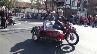 Solvang Conference amp Visitors Bureau  SolvangUSA Julefest Parade 2017 [upl. by Rexanna]