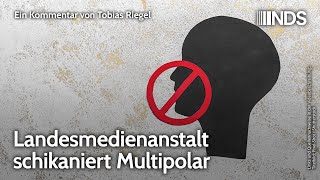 Landesmedienanstalt schikaniert Multipolar  Tobias Riegel  NDSPodcast [upl. by Rimidalb]