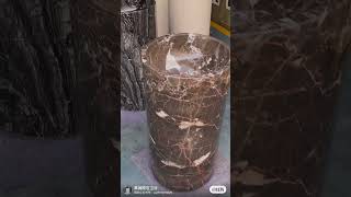 Nature Marble pedestal sink [upl. by Jumbala]