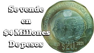 Se Vende en 4 Millones de PesosMonedas de MèxicoMonedas MexicanasNumismatica [upl. by Akiem603]