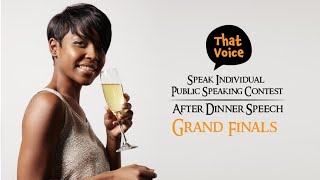 AFTER DINNER SPEECH SIPSC FINALIST RUBY NJONDE [upl. by Nyer]