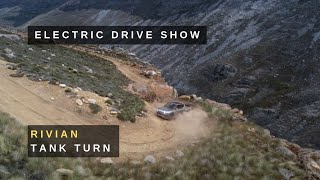 EDS RIVIAN Tank Turn  бортовой поворот у электромобилей в Electric Drive Show [upl. by Atikam750]