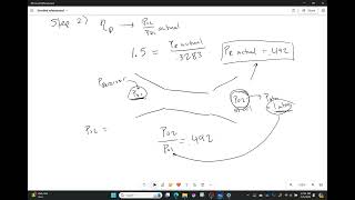 Example Stagnation Pressure ratio using diffuser efficiency [upl. by Linskey]