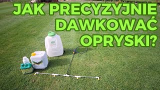 KALIBRACJA OPRYSKIWACZA Jak wykonać dokładny oprysk na chwastychoroby PROSTY SPOSÓB 75bpm [upl. by Shimkus]