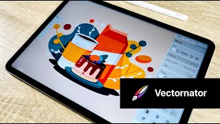 Vectornator Illustration Process [upl. by Hilaria]