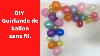 Petite Guirlande de Ballons organiques avec du cartonComment FaireHow to DoTutorial bricolageDiY [upl. by Nilauqcaj822]