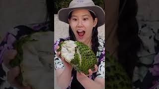 Trying soursop aka guanabana [upl. by Zigrang90]