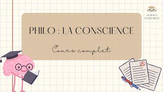 La conscience  cours de philosophie complet pour le bac [upl. by Eityak]