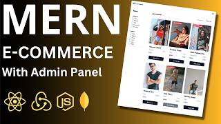 MERN Stack Full Course  ECommerce App with Admin Panel  React Redux Toolkit Tailwind MongoDB [upl. by Ahsienad935]