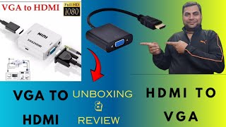 Ultimate Guide Connecting VGA Computer to HDMI Smart TV with Audio using VGA to HDMI Converter [upl. by Bainter848]