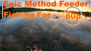 Method Feeder Fishing for ONLY 80p [upl. by Assetal]