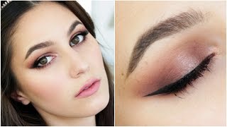 Valentines Date Night Makeup Tutorial  Chocolate Bar [upl. by Yreme758]