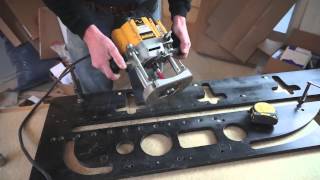 Tommys Trade Secrets  How to Mitre a Worktop using a Router amp Jig [upl. by Anhavas]