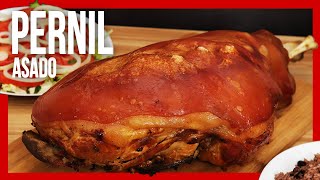 😋 Cómo Hacer PERNIL de CERDO al HORNO ► Receta de Pierna de PUERCO ASADO [upl. by Euseibbob]