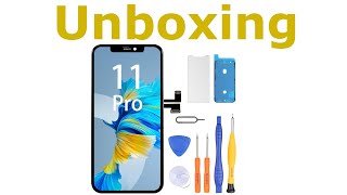 LL TRADER Display für iPhone 11 Pro 58quot LCD Retina FHD Bildschirm Ersatz Unboxing Video [upl. by Bogosian]