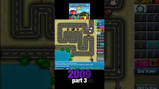 Bloons TD 4 2009 part 3 bloons btd4 bloonstd4 2009 bloonsgameplay [upl. by Aiset]