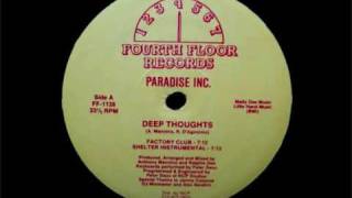 Paradise Inc  Deep Thoughts Factory Club [upl. by Terrell]