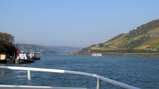 Am Rhein Schiffahrt Rüdesheim  Loreley [upl. by Gayner497]