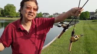 Using a Regular Baitcasting Reel for BFS Fishing [upl. by Ruthe500]