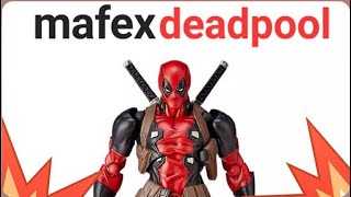 mafex deadpool review deadpool figures marvel mafex [upl. by Alletneuq]