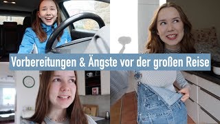 Vorbereitungen und Ängste vor der großen Reise  Aupair to be in Australien 🇦🇺  Vlog 056 [upl. by Gentille]