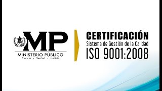 Certificación Sistema de Gestión de la Calidad ISO 90012008 [upl. by Areivax]