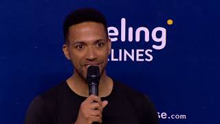 Cesár Sampson  Áustria  Meet amp Greet  Eurovisão 2018 [upl. by Alexandros713]