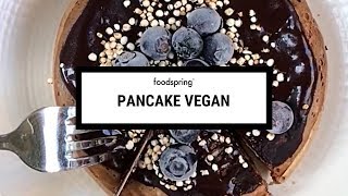 Pancake Vegan Proteici  Come prepararli in semplici passaggi  foodspring® [upl. by Eiramrefinnej]