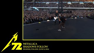 Metallica Shadows Follow Helsinki Finland  June 9 2024 [upl. by Enail844]