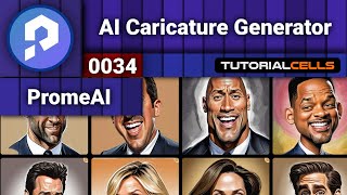 0034 AI Caricature Generator in PromeAI  AI art generator [upl. by Daria]